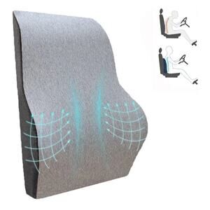 Lumbar Support Pillow, Back Support for Office Chair, Car Seat Cushions